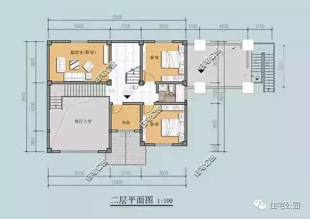 40萬(wàn)建成農(nóng)村養(yǎng)老別墅，全村唯一的挑空客廳，真是美滋滋的！