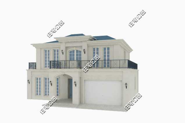 13X12米二層小別墅，浪漫優(yōu)雅，回家蓋房就選這套設(shè)計