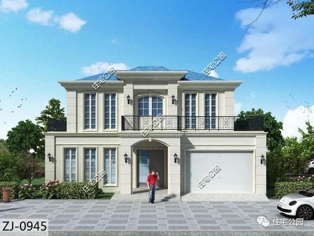 13X12米二層小別墅，浪漫優(yōu)雅，回家蓋房就選這套設(shè)計