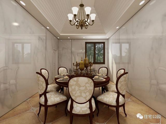 歐式兩層農(nóng)村別墅設(shè)計(jì)圖，11×12米還帶挑空客廳、半獨(dú)立式廚房，縱享美好生活