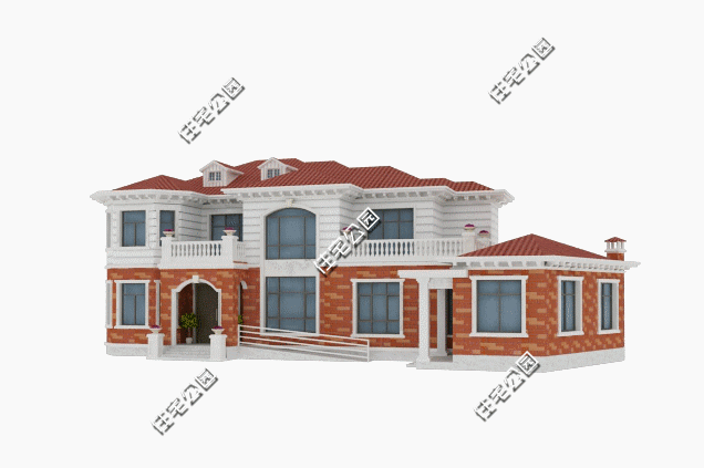 歐式兩層農(nóng)村別墅設(shè)計(jì)圖，11×12米還帶挑空客廳、半獨(dú)立式廚房，縱享美好生活