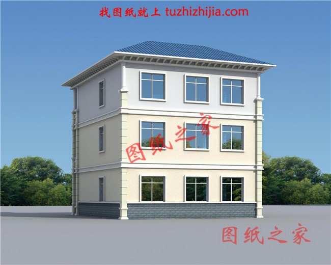 農(nóng)村自建小別墅三層設(shè)計(jì)圖，造價(jià)只要30多萬(wàn)，經(jīng)濟(jì)又實(shí)用！