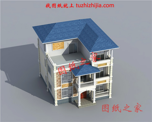 農(nóng)村自建小別墅三層設(shè)計(jì)圖，造價(jià)只要30多萬(wàn)，經(jīng)濟(jì)又實(shí)用！