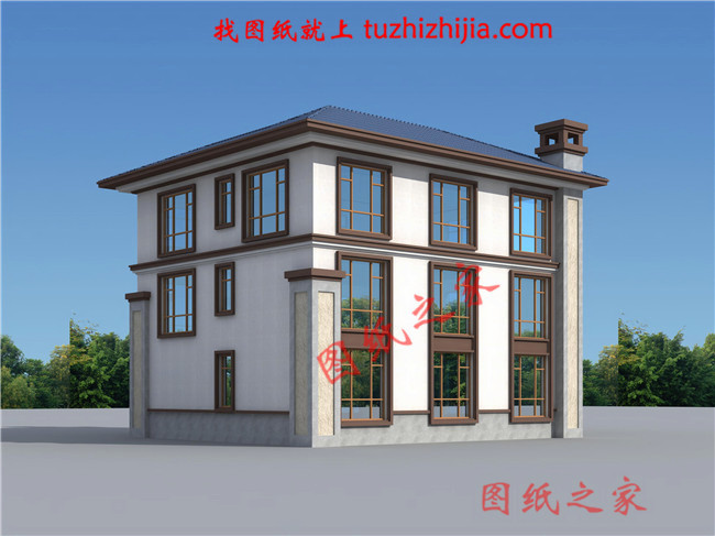 農(nóng)村自建小別墅三層設(shè)計(jì)圖，造價(jià)只要30多萬(wàn)，經(jīng)濟(jì)又實(shí)用！