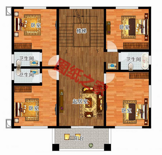 農(nóng)村自建小別墅三層設(shè)計(jì)圖，造價(jià)只要30多萬(wàn)，經(jīng)濟(jì)又實(shí)用！