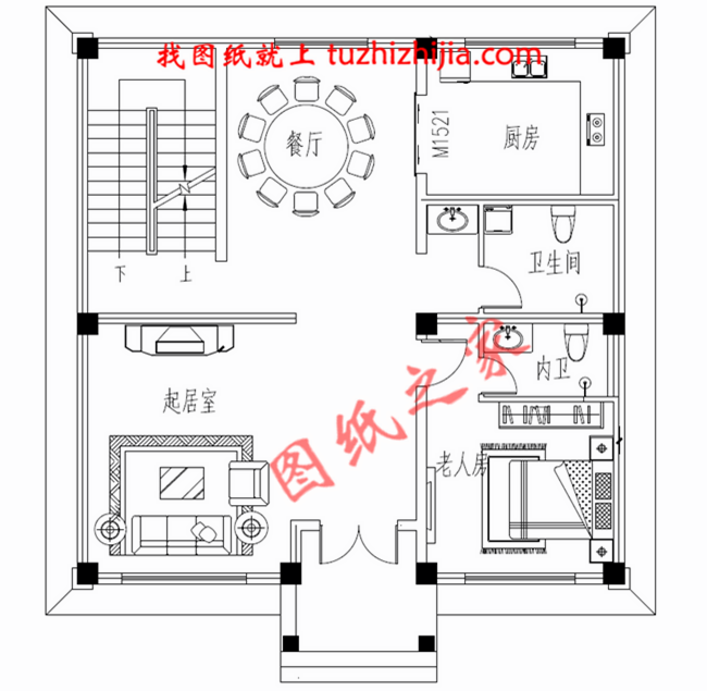 農(nóng)村自建小別墅三層設(shè)計(jì)圖，造價(jià)只要30多萬(wàn)，經(jīng)濟(jì)又實(shí)用！