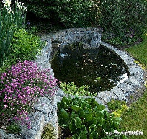 在院子里建池塘可千萬別亂來，避開這些坑不旺都不行！