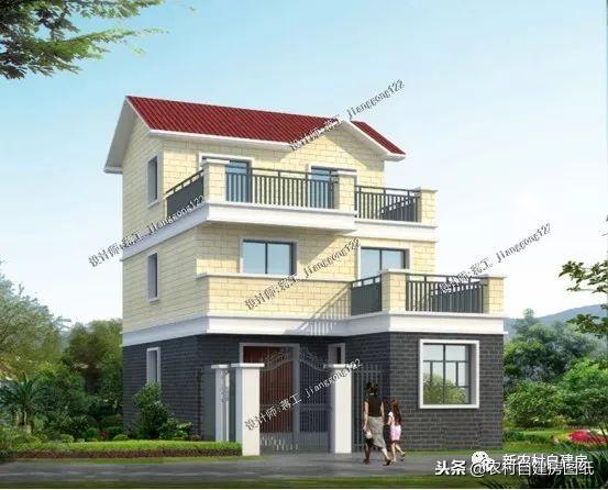 90平宅基地如何建房，二層別墅和三層別墅設(shè)計各一套，你怎么選？