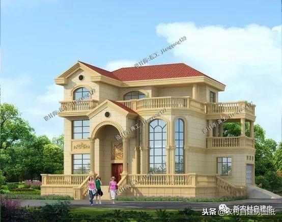 這5套實用型三層自建房設(shè)計，土豪有的你全有，不比那些百萬豪宅差