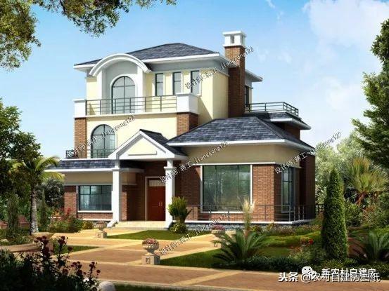 這5套實用型三層自建房設(shè)計，土豪有的你全有，不比那些百萬豪宅差