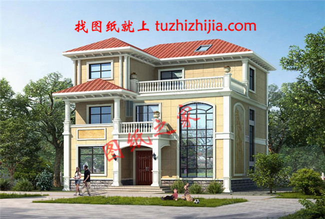 農(nóng)村120方三層自建房子圖，簡(jiǎn)單耐看、經(jīng)典實(shí)用，再過(guò)20年也不落伍！