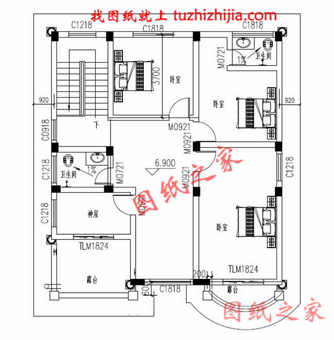 農(nóng)村120方三層自建房子圖，簡(jiǎn)單耐看、經(jīng)典實(shí)用，再過(guò)20年也不落伍！
