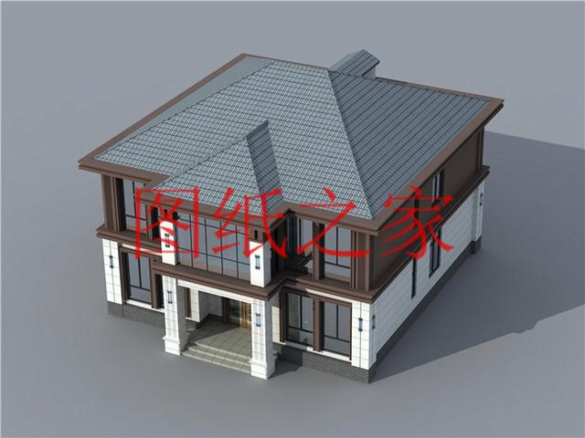 2套13X15米的田園風(fēng)二層別墅，自然質(zhì)樸的戶型專為農(nóng)村生活設(shè)計！