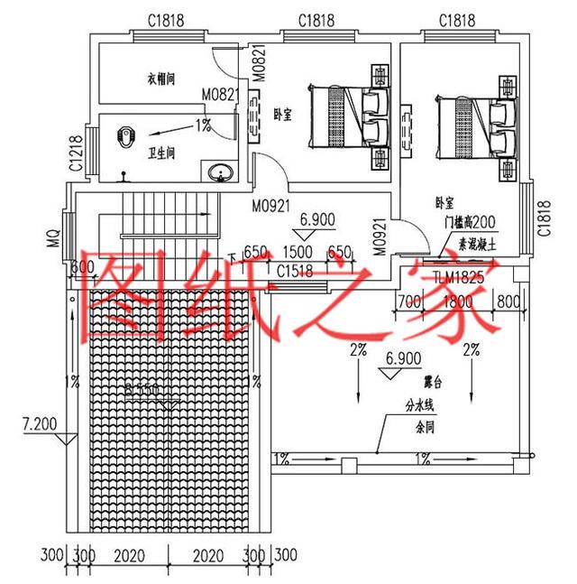 11X12米的三層別墅，多臥室還帶大露臺(tái)，溫馨又宜居！