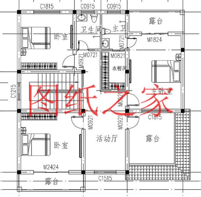 11X12米的三層別墅，多臥室還帶大露臺(tái)，溫馨又宜居！