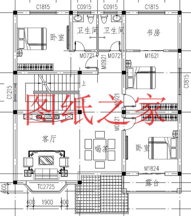 11X12米的三層別墅，多臥室還帶大露臺(tái)，溫馨又宜居！