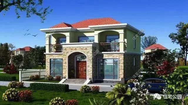 湖南農(nóng)村自建2層漂亮別墅，土建50萬裝修70萬，這樣式真漂亮