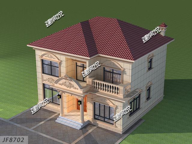 外型超美的二層小別墅設(shè)計(jì)圖，占地113平造價(jià)只需30萬(wàn)，難怪這么受歡迎