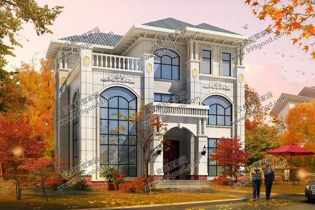 湖南郝總自建15X15米農(nóng)村三層別墅，才花了45萬，宅地臨路，布局完美！