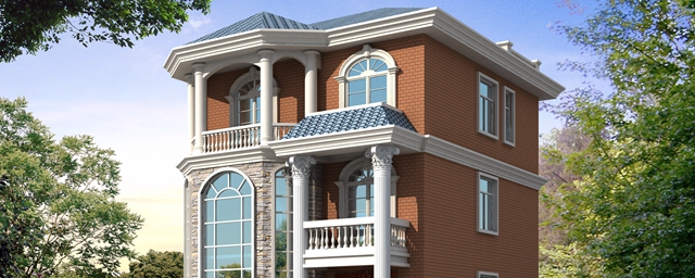 農(nóng)村100平米自建房圖紙?jiān)O(shè)計(jì)，小宅基地也能建成大氣實(shí)用的別墅！