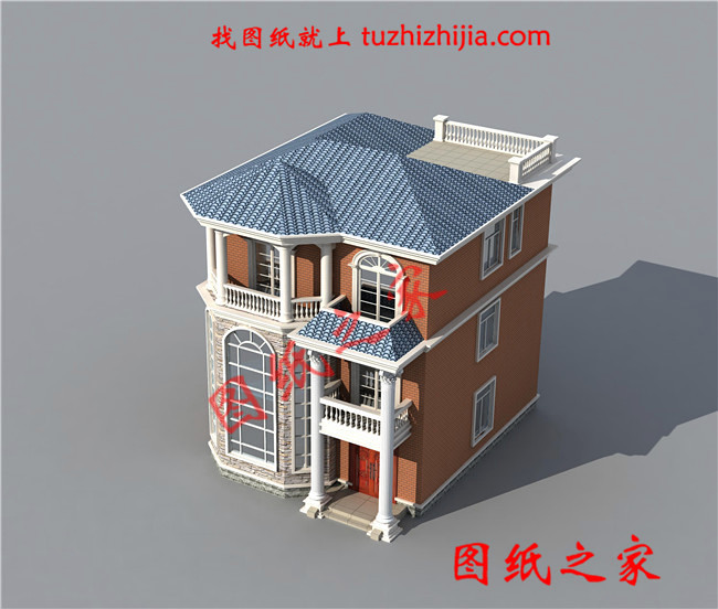 農(nóng)村100平米自建房圖紙?jiān)O(shè)計(jì)，小宅基地也能建成大氣實(shí)用的別墅！