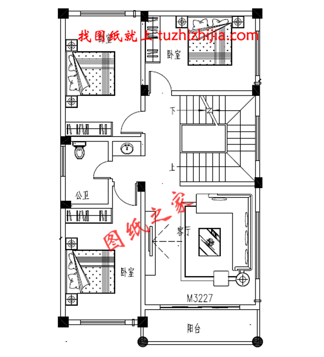 農(nóng)村100平米自建房圖紙?jiān)O(shè)計(jì)，小宅基地也能建成大氣實(shí)用的別墅！