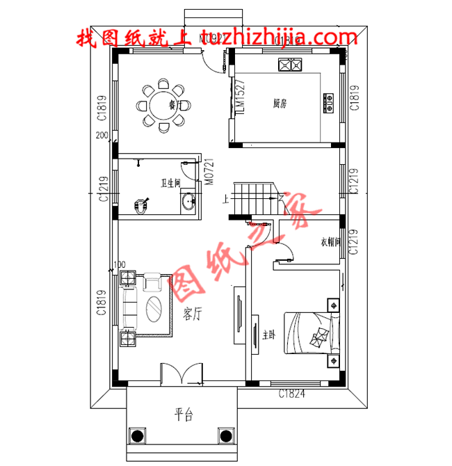 農(nóng)村100平米自建房圖紙?jiān)O(shè)計(jì)，小宅基地也能建成大氣實(shí)用的別墅！