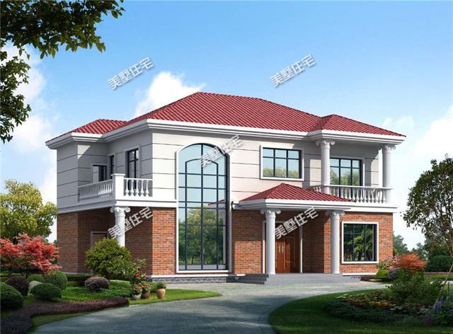 5套一二層農(nóng)村養(yǎng)老別墅設(shè)計(jì)圖，第三款造價(jià)18萬(wàn)，你喜歡嗎？