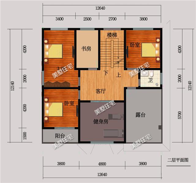 5套一二層農(nóng)村養(yǎng)老別墅設(shè)計(jì)圖，第三款造價(jià)18萬(wàn)，你喜歡嗎？