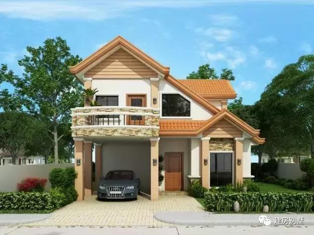 精致漂亮的農(nóng)村自建小別墅效果圖，第一款就非常驚艷！