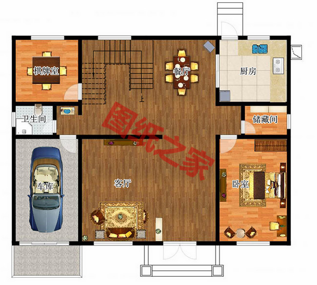簡單大氣的農(nóng)村房子設(shè)計圖，非常漂亮的二層別墅