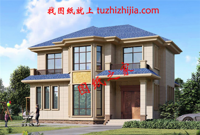 簡單大氣的農(nóng)村房子設(shè)計圖，非常漂亮的二層別墅