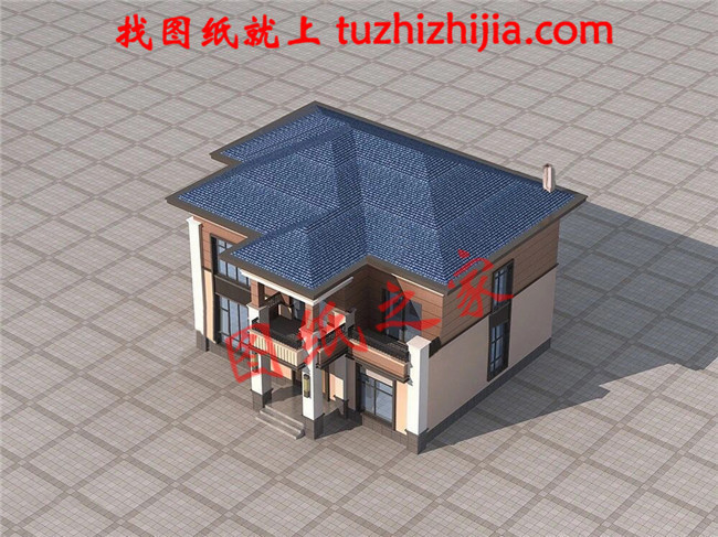 簡單大氣的農(nóng)村房子設(shè)計圖，非常漂亮的二層別墅