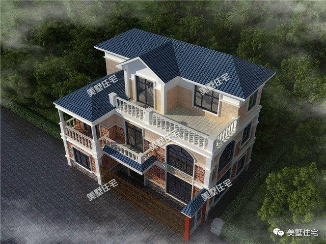 6套農村自建別墅設計，1套2層5套三層，村里人建了都說好！