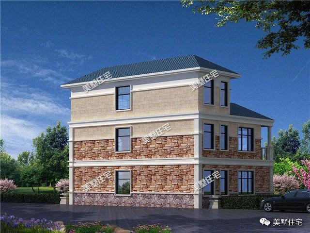 6套農村自建別墅設計，1套2層5套三層，村里人建了都說好！