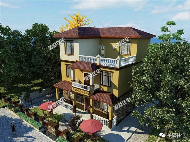 6套農村自建別墅設計，1套2層5套三層，村里人建了都說好！