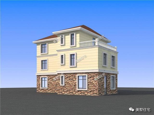 6套農村自建別墅設計，1套2層5套三層，村里人建了都說好！