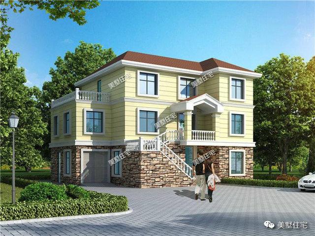 6套農村自建別墅設計，1套2層5套三層，村里人建了都說好！