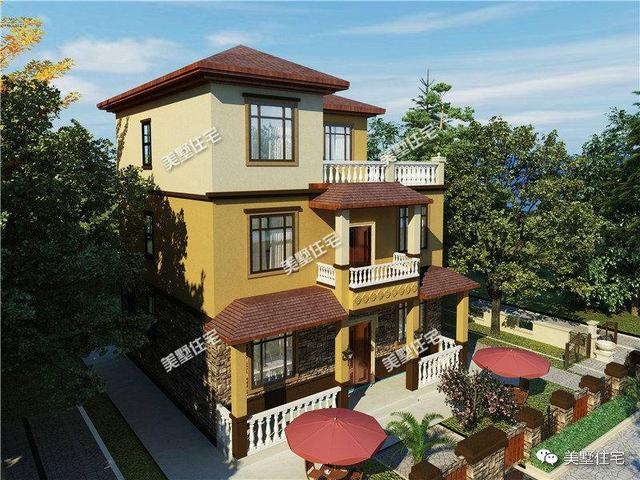 6套農村自建別墅設計，1套2層5套三層，村里人建了都說好！