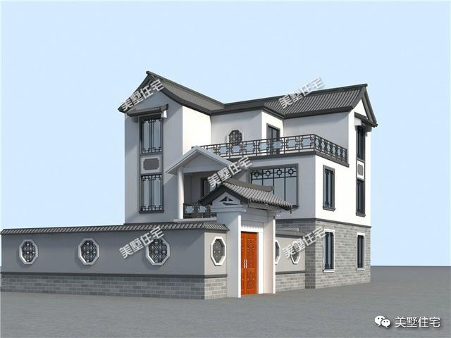 歐式別墅已經(jīng)過時(shí)了，中式合院別墅才是最美的！