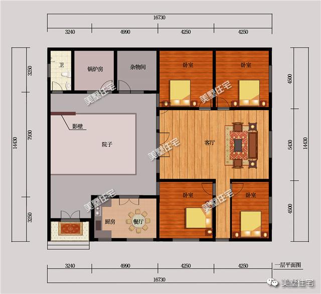 歐式別墅已經(jīng)過時(shí)了，中式合院別墅才是最美的！