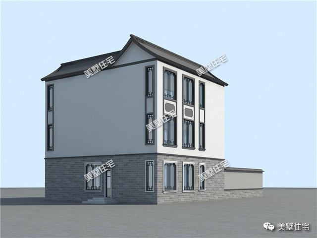 歐式別墅已經(jīng)過時(shí)了，中式合院別墅才是最美的！