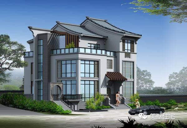 最美不過中式傳統(tǒng)別墅，這10套新中式別墅，隨便建上一棟都美滋滋的！