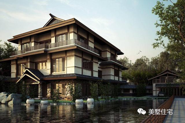 最美不過中式傳統(tǒng)別墅，這10套新中式別墅，隨便建上一棟都美滋滋的！