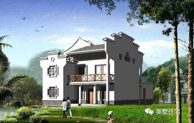 最美不過中式傳統(tǒng)別墅，這10套新中式別墅，隨便建上一棟都美滋滋的！