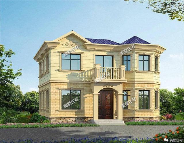 11x11米農(nóng)村兩層別墅設(shè)計(jì)圖紙，外觀典雅大方內(nèi)部舒適合理