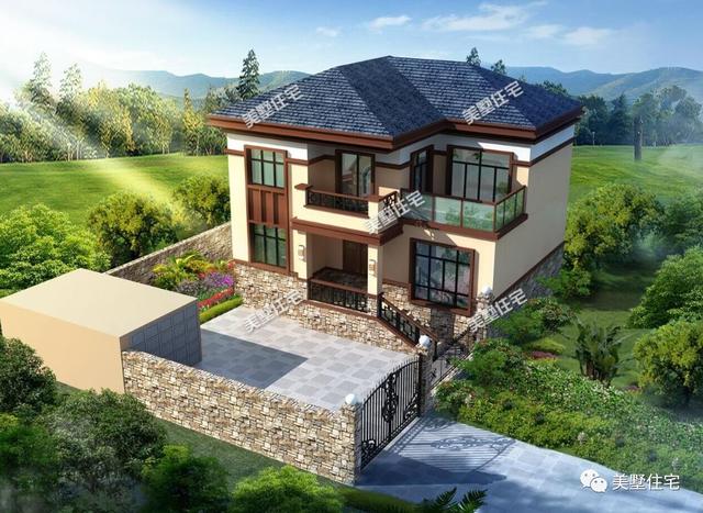 農(nóng)村建別墅一定要帶院子，6套經(jīng)典戶型設(shè)計(jì)，拿走不謝