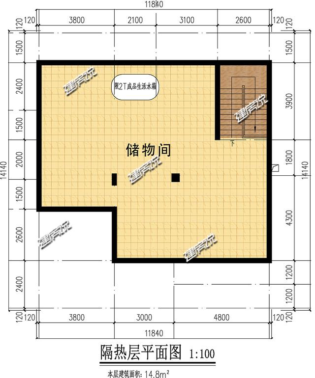 帶車庫大露臺的中式三層別墅設(shè)計(jì)圖，建一棟就是大大的享受