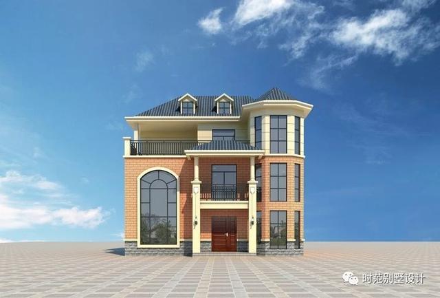 三層復(fù)式別墅設(shè)計方案，10x12米7室4廳多露臺陽臺，回到夢開始的地方