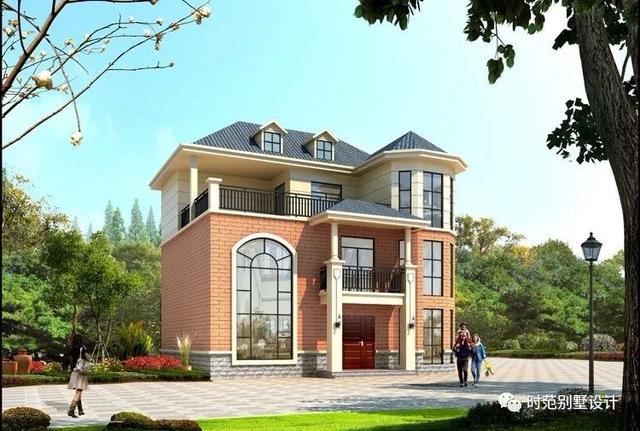 三層復(fù)式別墅設(shè)計方案，10x12米7室4廳多露臺陽臺，回到夢開始的地方